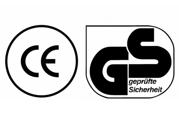 问：GS认证和CE认证都可被欧洲市场认可，两种认证有何不同？